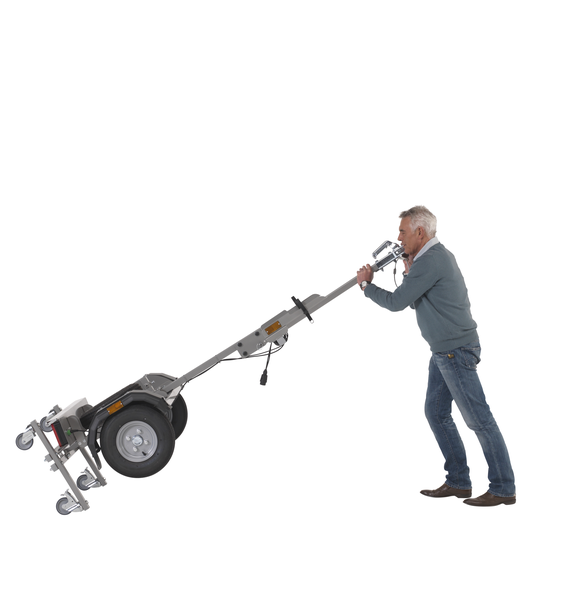 Comfort-Anhänger eingeklappt Anwendungsbild Comfort-Anhänger eingeklappt