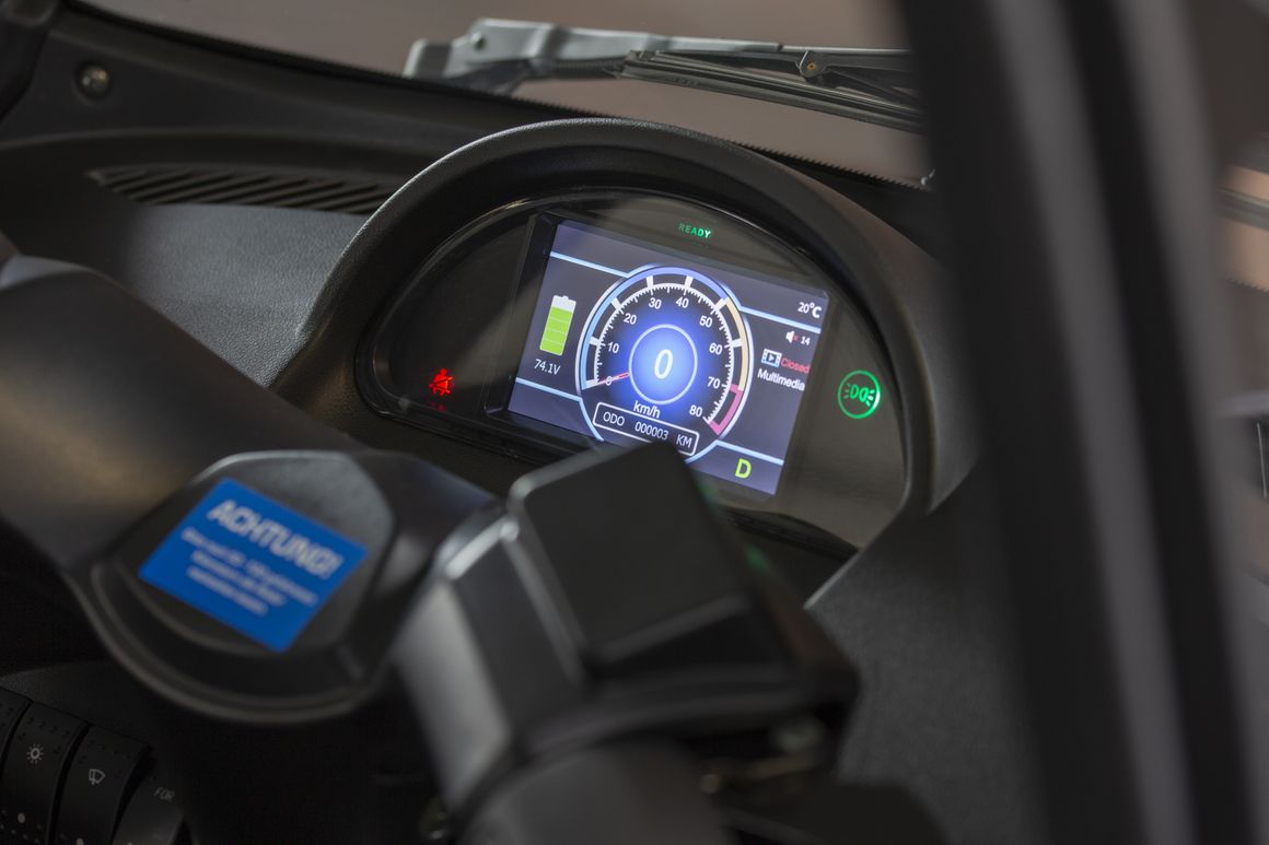Cockpit E-Fahrzeug