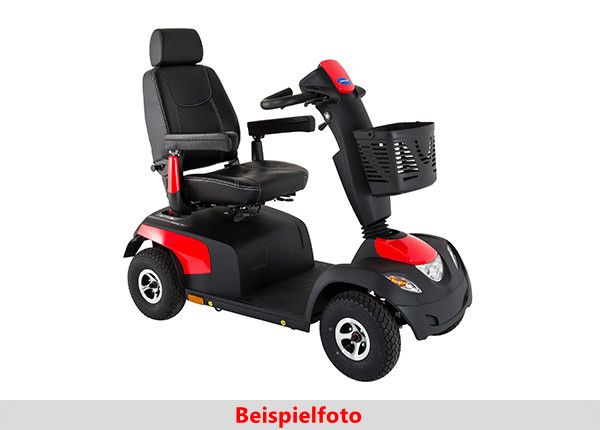 E-Mobil Invacare Comet Pro rot, mit Ladegerät und Stockhalter gebraucht